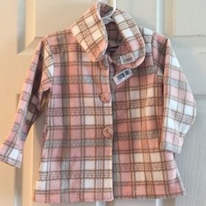 NWT Fleece Peacoat